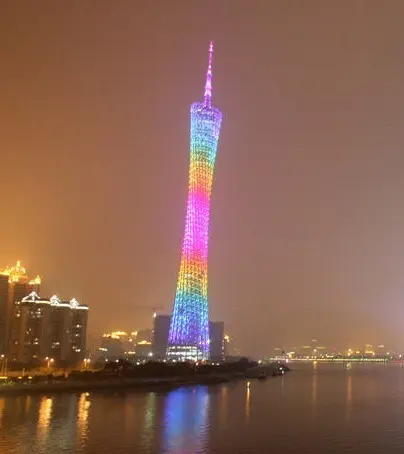 中国第一高塔广州塔对外开放观光门票最高1