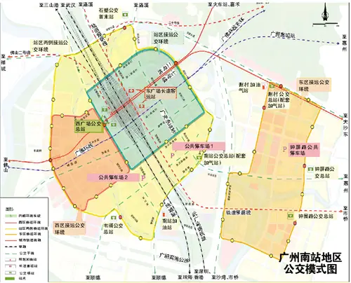 广州南站地区将成番禺新中心,那广州新城岂不连姘头都