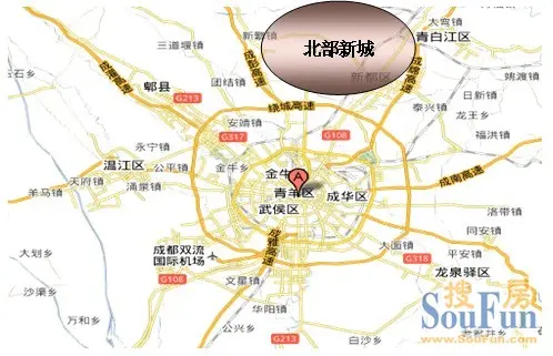 亳州市北部新城一期工程(开发中); 成都大丰规划图