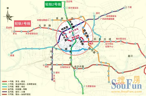 最新贵阳轻轨规划图 - 最新贵阳轻轨规划图 - 2013-06-29 ...