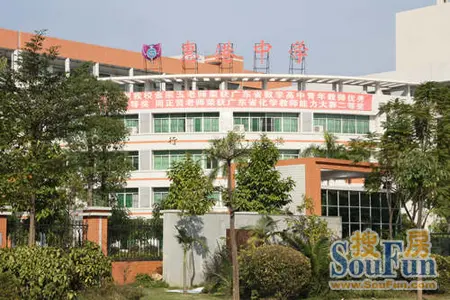 南坛小学,麦地小学,惠州一中,第五中学,南山中学,中建麦绍棠学惠港