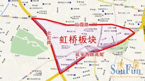 房天下板块置业指南—长宁区商圈划分说明-上海房天下