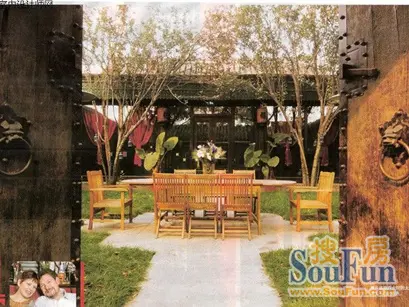 大s除夕北京四合院摆婚宴