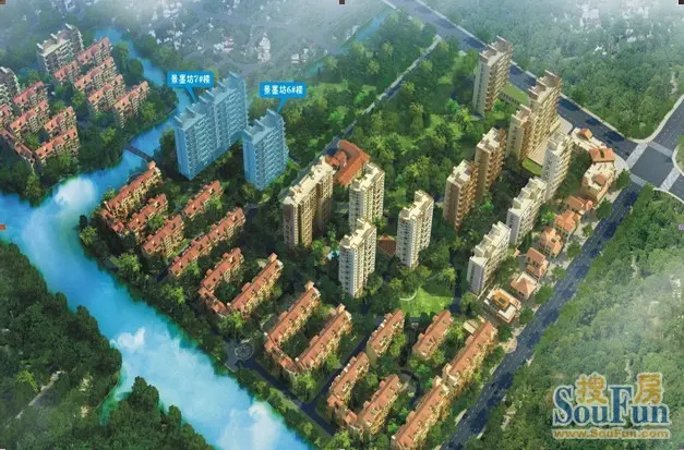 位于亲亲家园最佳位置,直揽丁港江江景 畅享南加州主题