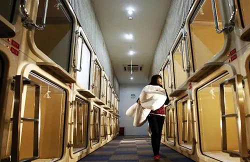 上海胶囊旅馆即将开业 只接男士谢绝女宾