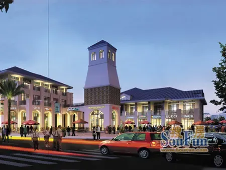 富安商业广场 15万方一站式水岸风情商业街|搜