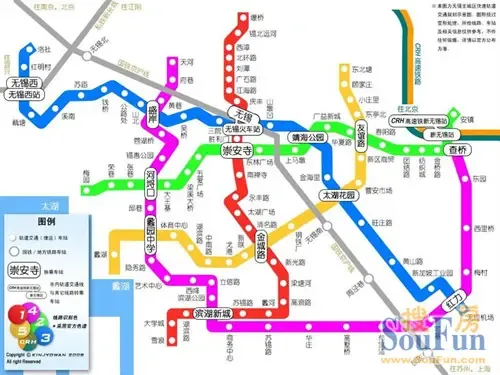 无锡地铁3号线直通到家沿线高潜力楼盘推荐