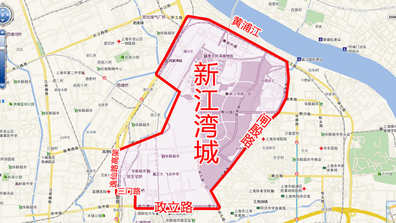 上海新江湾城板块划分说明--新江湾城楼盘|新江湾城房源|上海板块置业