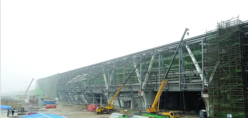 苏沪高铁苏州北站站房进入全面装修 预计5月可验收