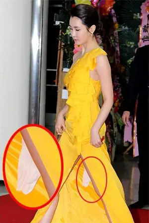 李多海红毯仪式出糗+礼服惊现卫生纸悲催抢