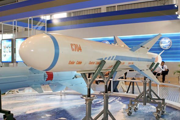 美刊称中国助伊朗设工厂生产c704反舰导弹(组图)