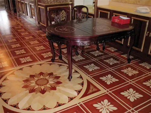 拼花地板:福州装修高端市场竞争中的奢华品 -家