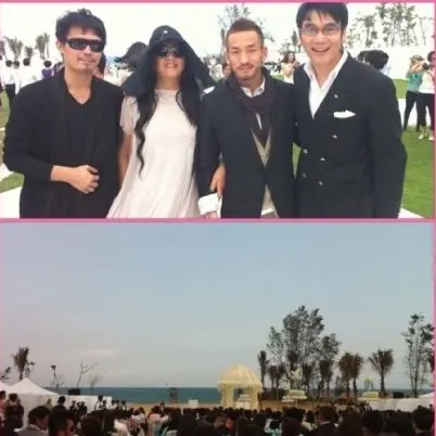 直击三亚 大s,汪小菲浪漫婚礼现场跟踪拍!(多图)