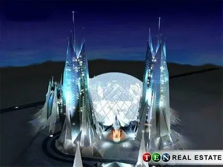 迪拜人是来攻占地球的吗? 瞧这满城奇形怪状的