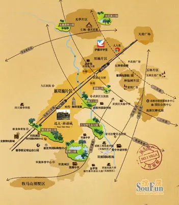 成都主城区扩张中 "四环"新盘发力突围图片