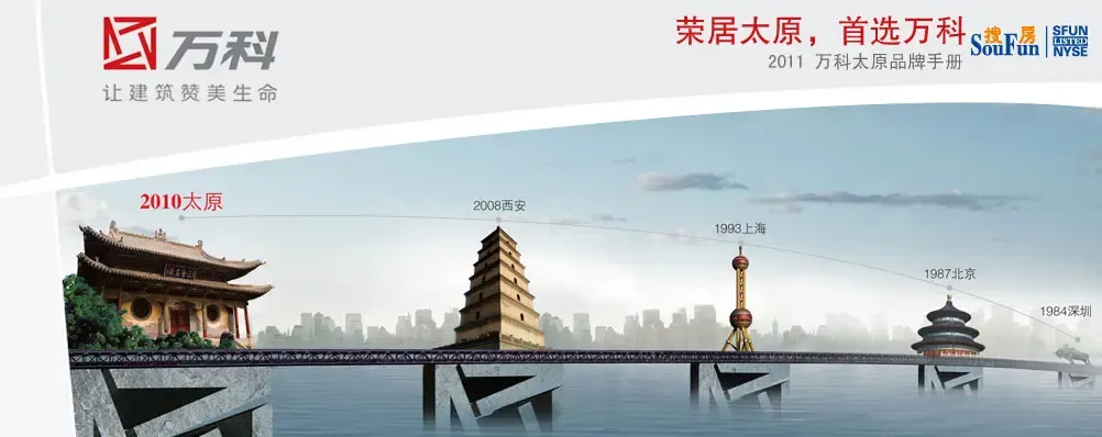 在梳理万科品牌成长曲线的过程中