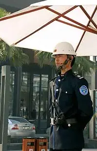 保安形象岗图片