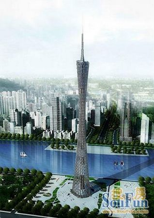 世界十大摩天大楼 上海塔第一广州塔榜上有名