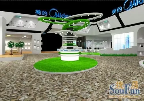 绿色照明点亮未来 美的照明 领秀 广州国际照明