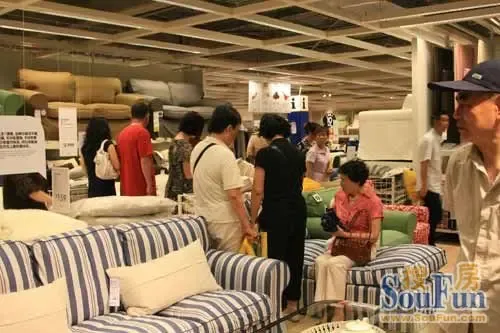 亚洲最大的宜家北蔡商场 今早九时正式开业 -家