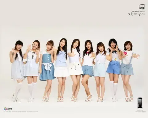 当红组合少女时代