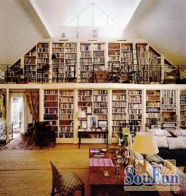 10个杰出的家庭图书馆设计思路