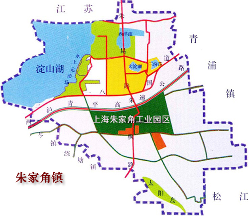 7月14日,上海下半年土地市场迎来首拍,位于青浦区朱家角镇,华新镇和图片