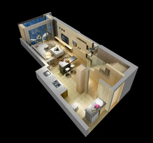 德盈国际广场中旬推出5号楼 挑高户型抢先看