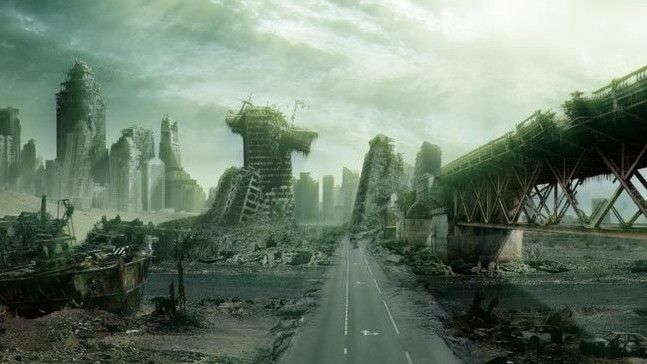 艺术家想象中的世界末日 台北纽约地标建筑均崩塌