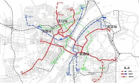 武汉地铁规划图的报道近况介绍