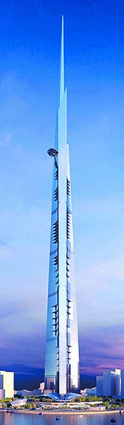 沙特世界第一千米高楼即将开工 将超哈利法塔
