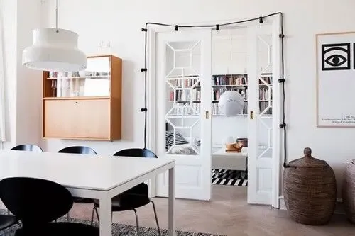 装修要向外看 北欧控125平窝里秀温馨_房产资