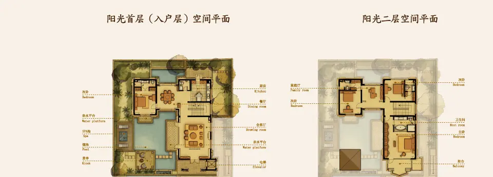 万科公望别墅户型—房地产门户房天下