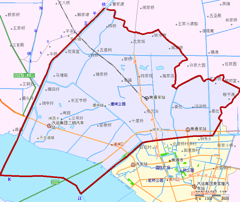 江苏如东县地图; 南通盛唐公寓户型图