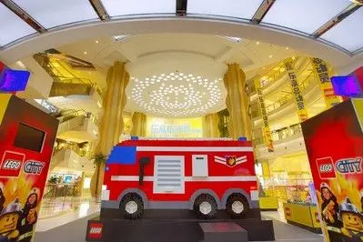 乐高大消防车