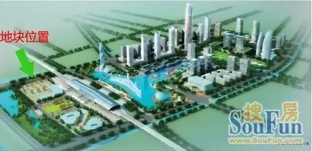 乐山路以东京沪高铁以南地块的楼面地价高达9