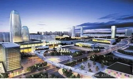 广州东交通枢纽中心开建