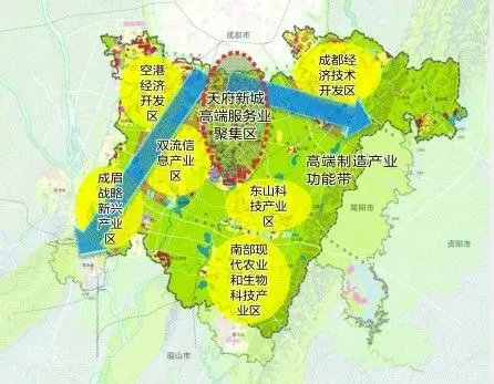 天府新区落实兴川大计一号工程:再造一个新成都