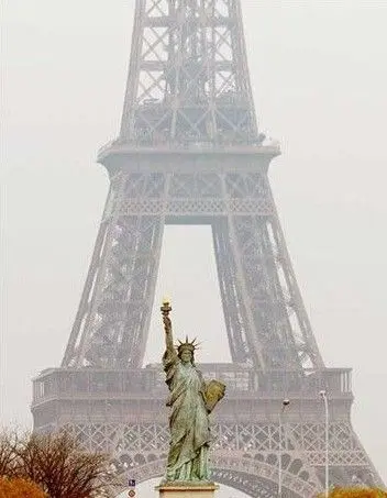 盘点世界各地的山寨版地标性建筑物  法国送给美国"自由女神像"之前