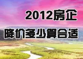 既要还债也要"吃肉" 2012房企降价多少算合适