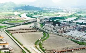当年的皇岗口岸.(资料图片)