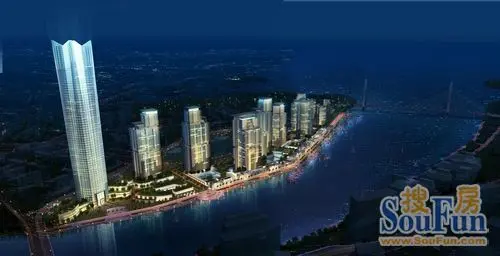 海口•外滩中心效果图