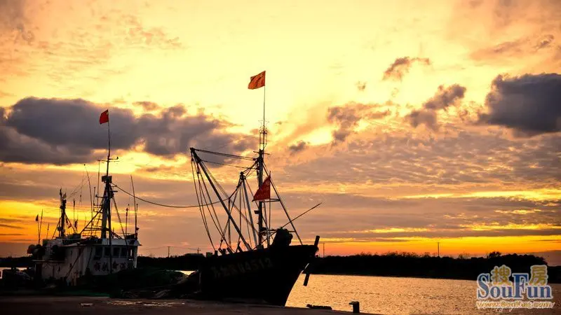 如东洋口港风景醉煞人