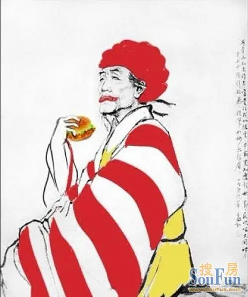 杜甫惨遭恶搞 愚人节整人专辑杜甫很忙图片全集(组图)