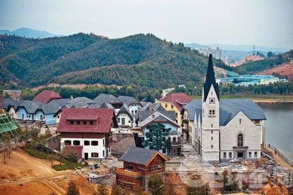 山寨奥地利小镇惊现惠州