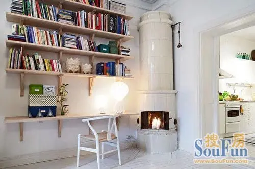 51㎡小户型婚房省钱装修 北欧风格小清新情侣