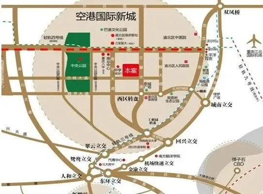 重庆8中整体搬迁空港新城