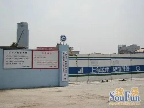 在建中的轨交16号线惠南站