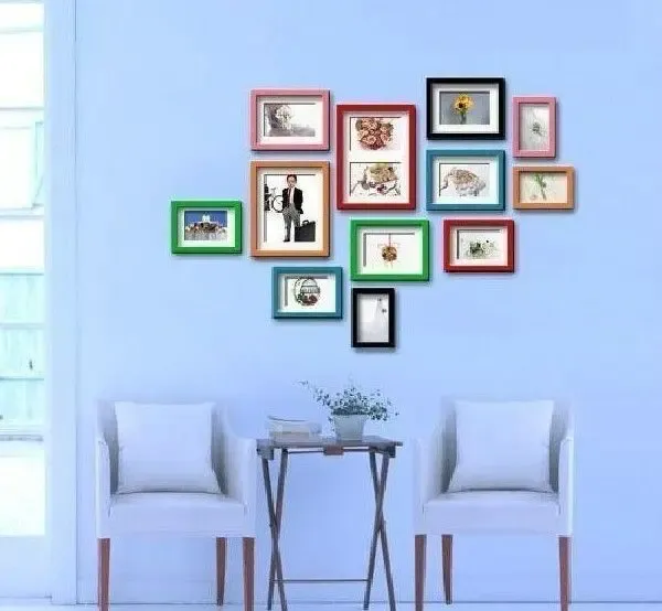 家居装修:照片大用处时尚个性DIY背景墙[图]_房产