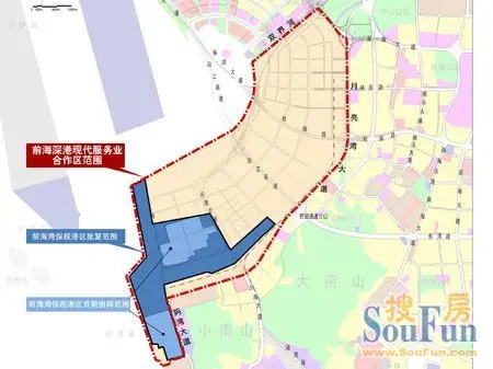 前海规划图